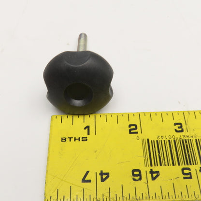 1/4"-20 Plastic Thumb Screw 1-1/2" Stud Length 1.60" Head Lot Of 10