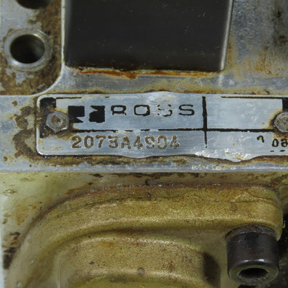 Ross 2073A4904 Fill / Dump Valve Assembly 120V Coils