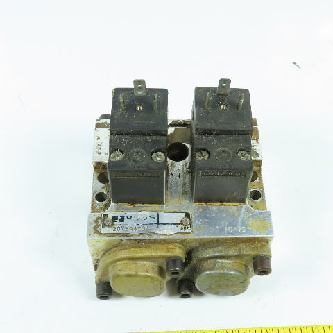 Ross 2073A4904 Fill / Dump Valve Assembly 120V Coils