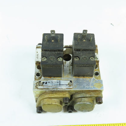 Ross 2073A4904 Fill / Dump Valve Assembly 120V Coils