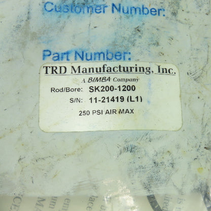 TRD SK200-1200 Seal Kit 250PSI Air Max