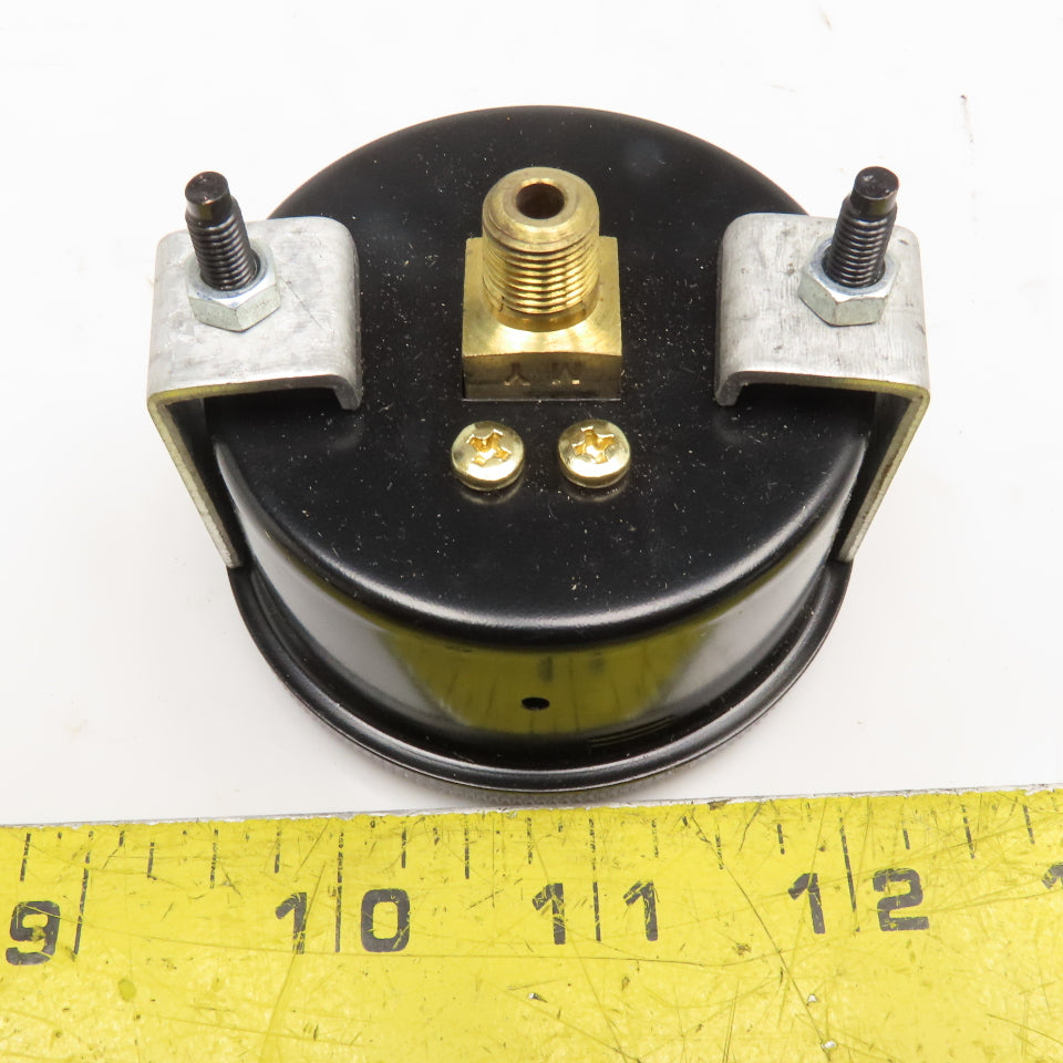 USG 0-15 PSI Panel Mount 1/8" NPT Back Port Pressure Gauge 2-3/4" Dial