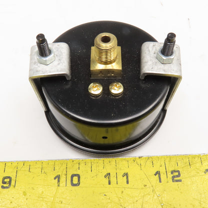 USG 0-15 PSI Panel Mount 1/8" NPT Back Port Pressure Gauge 2-3/4" Dial