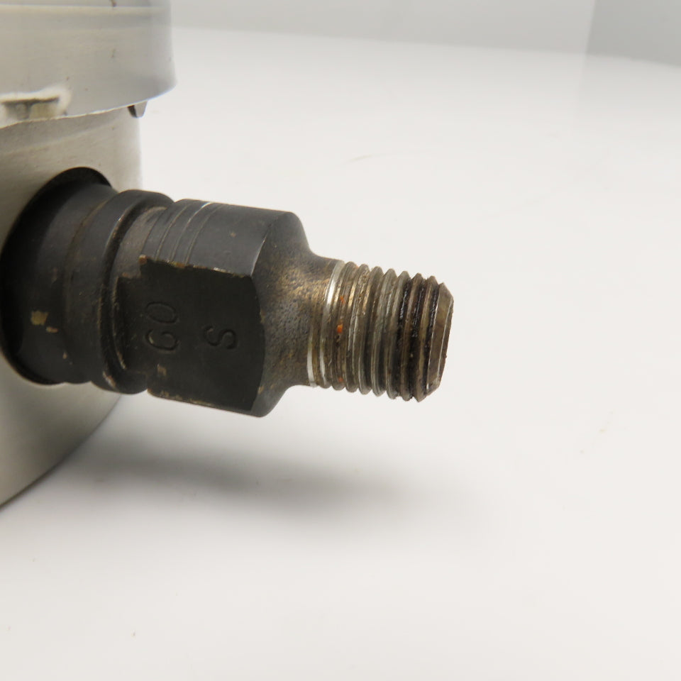 Ashcroft Q-8452 0-30 inHg Vac 0-30PSI Dual Pressure Gauge W/ Max Indicator