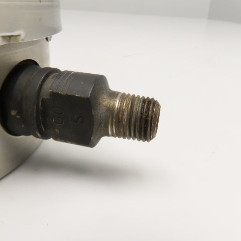 Ashcroft Q-8452 0-30 inHg Vac 0-30PSI Dual Pressure Gauge W/ Max Indicator