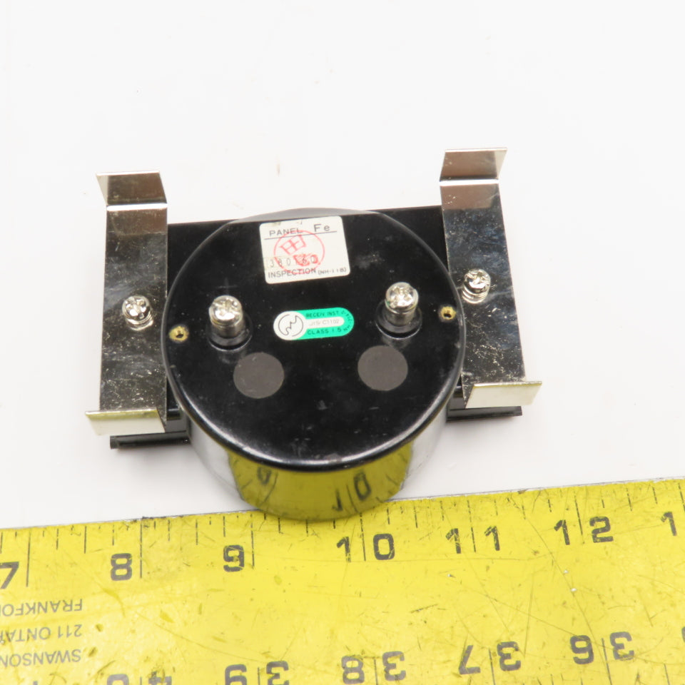 Toyo Keiki YEF3 0-480 RPM Panel Ammeter 4" x 2"
