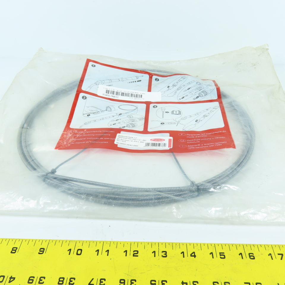 Fronius 40,0002,0042,005 0.045 Bare Steel Inner Liner 5m / 16 Ft Long