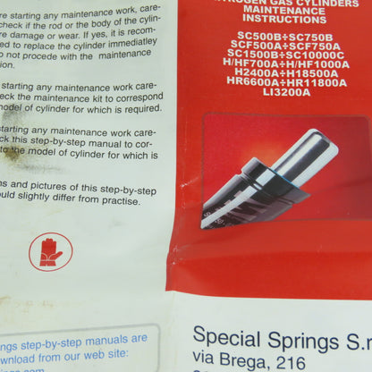 Lifeplus Concept 39BMH02400A Cylinder Maintenance Kit For H2400 Gas Cylinder