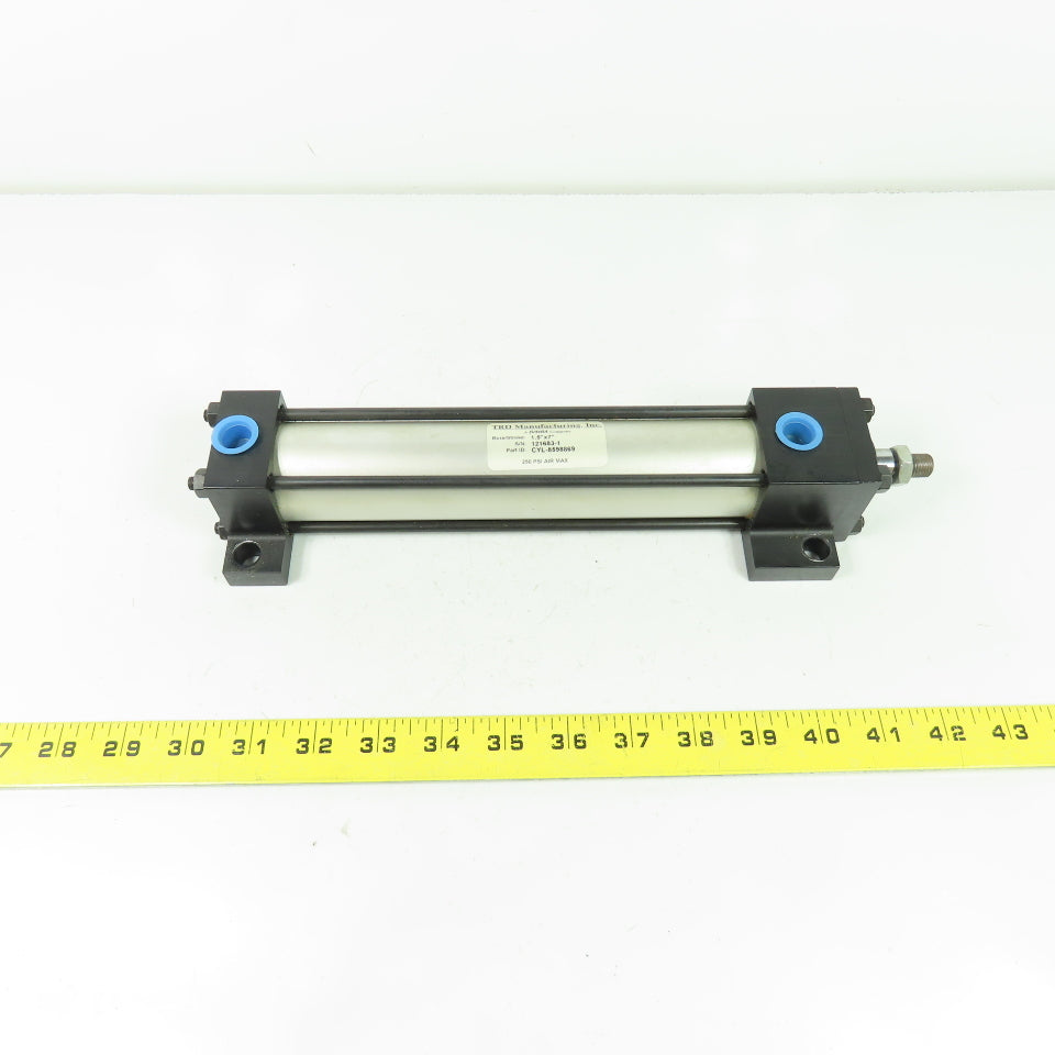 TRD CYL-8598869 Double Acting Pneumatic Air Cylinder 1.5" Bore 7" Stroke