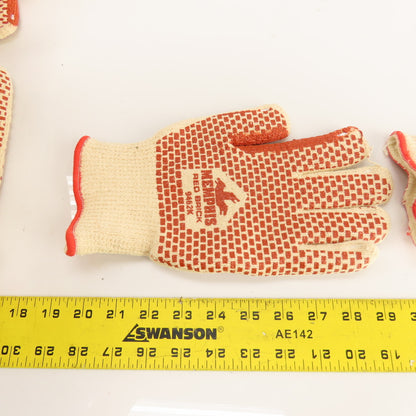 Memphis 9462K Red Brick Terrycloth Work Gloves Heat Resistant Small 21 Pairs