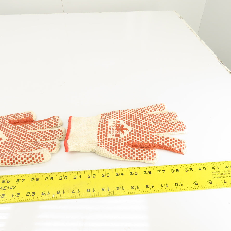 Memphis 9462K Red Brick Terrycloth Work Gloves Heat Resistant Small 21 Pairs