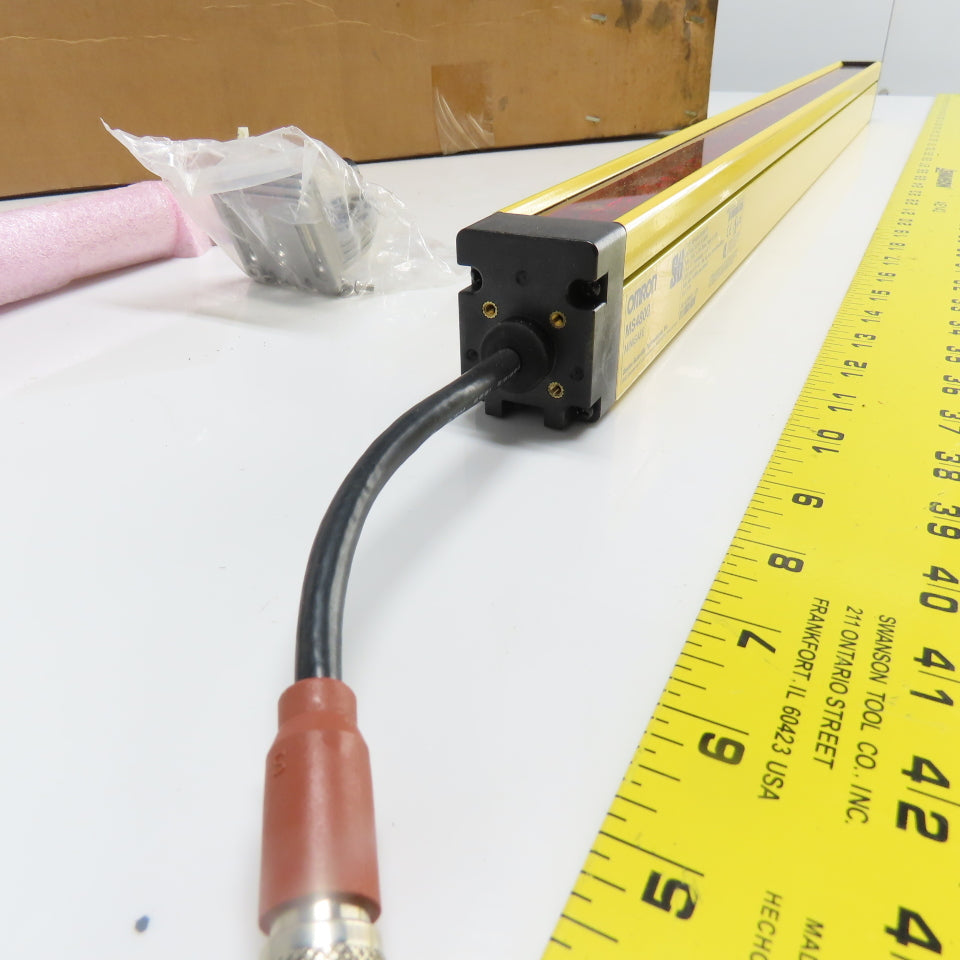 Omron MSF4800-20-0680-R2 Minisafe Light Curtain Receiver 24VDC 0.3-20m Range
