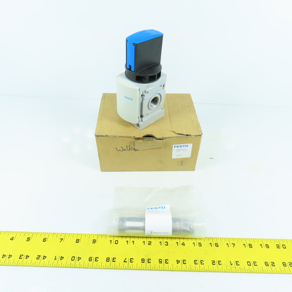 Festo MS6-EM1-1/2-S 541268 Shut-Off Valve 1/2" 18 Bar 8700 l/min W/ U-1/2-B