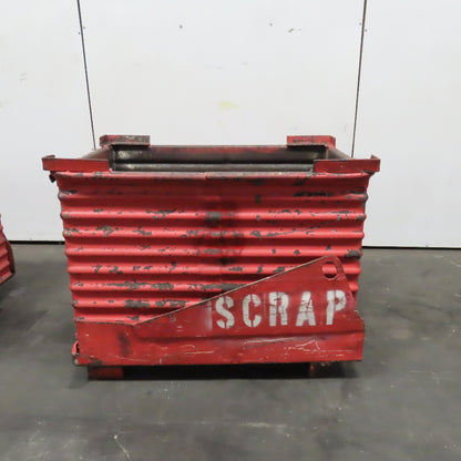 46" x 30" x 30" ID Deep Steel Stackable Storage Tote Box