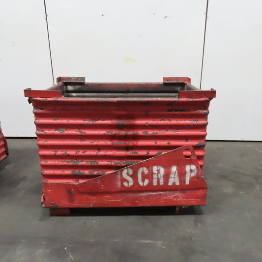 46" x 30" x 30" ID Deep Steel Stackable Storage Tote Box