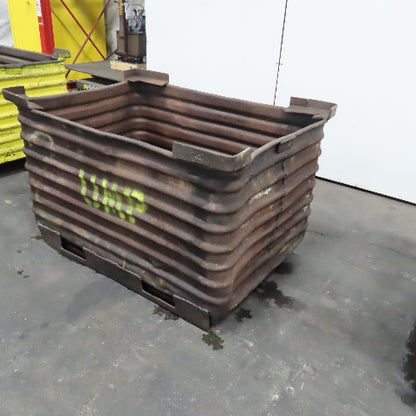 46" x 30" x 30" ID Deep Steel Stackable Storage Tote Box