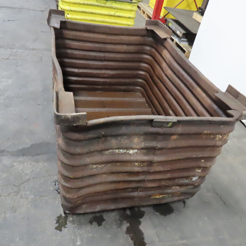 46" x 30" x 30" ID Deep Steel Stackable Storage Tote Box