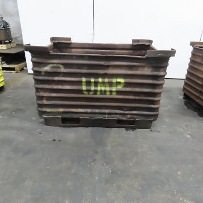 46" x 30" x 30" ID Deep Steel Stackable Storage Tote Box