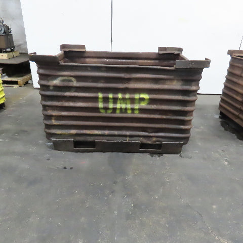 46" x 30" x 30" ID Deep Steel Stackable Storage Tote Box