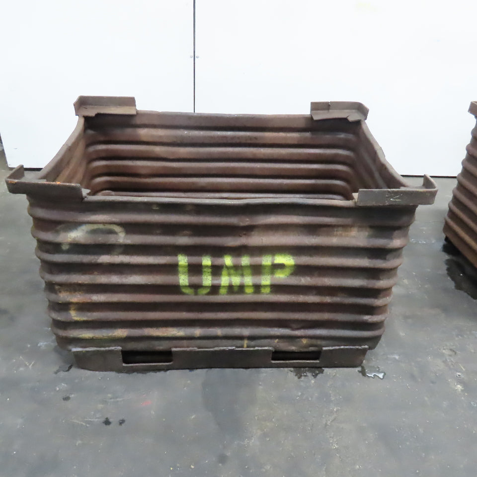 46" x 30" x 30" ID Deep Steel Stackable Storage Tote Box