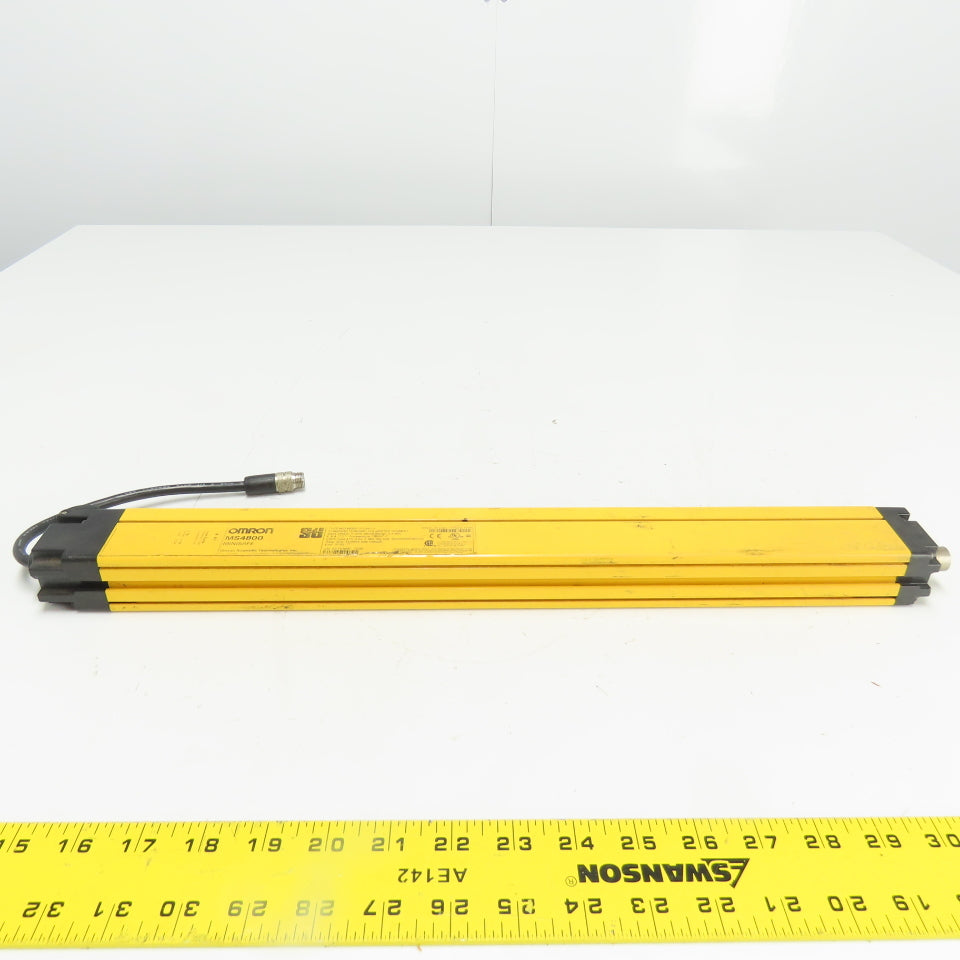 Omron MSF4800-20-0440-X Minisafe Light Curtain Transmitter 24VDC 0.3-20m Range