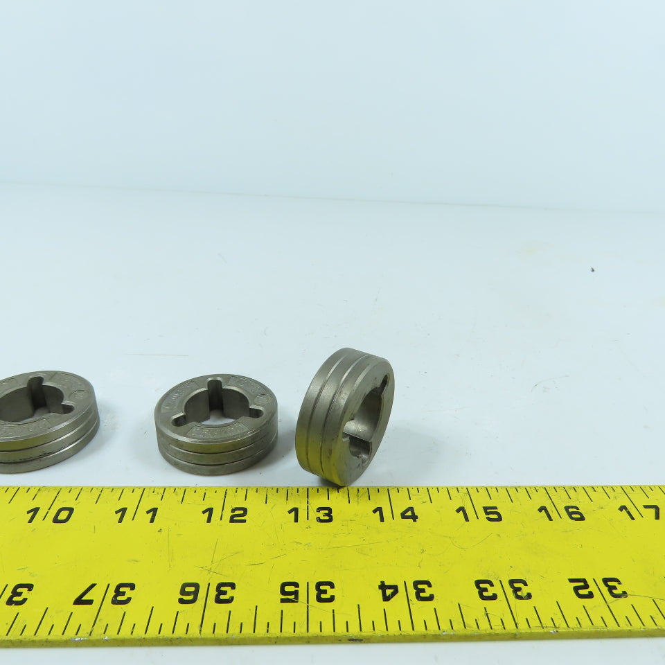 Miller 053700 V-Groove Drive Rollers .035" .9mm Lot Of 4