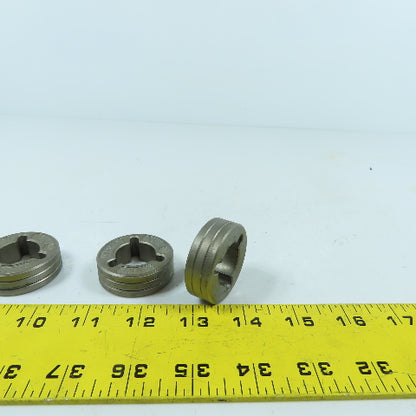 Miller 053700 V-Groove Drive Rollers .035" .9mm Lot Of 4