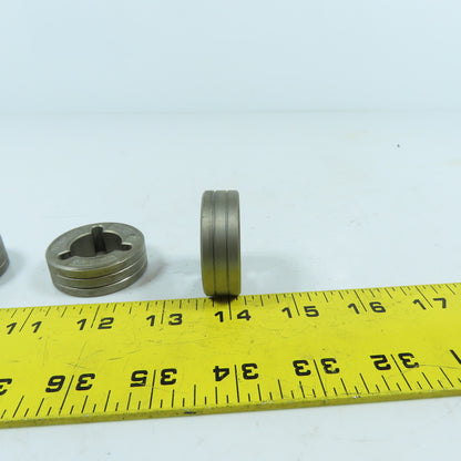 Miller 053700 V-Groove Drive Rollers .035" .9mm Lot Of 4
