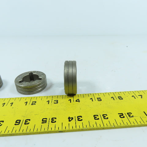 Miller 053700 V-Groove Drive Rollers .035" .9mm Lot Of 4