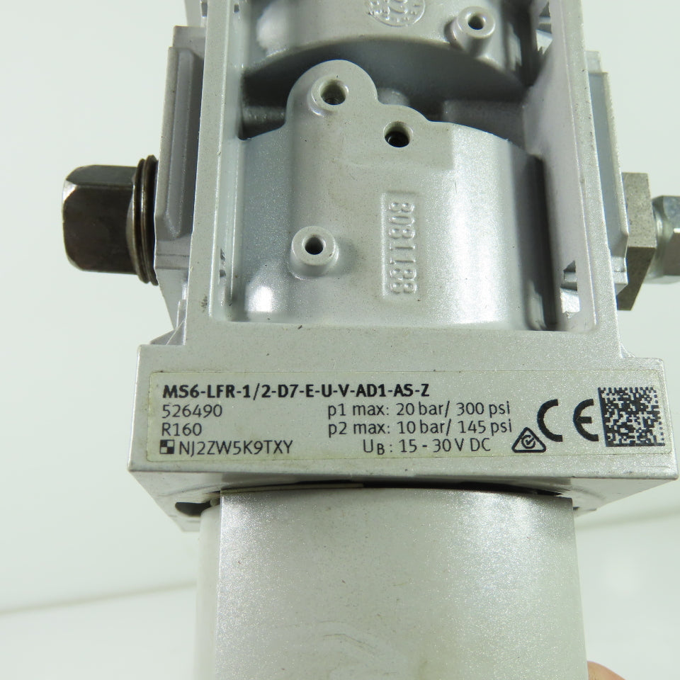 Festo MS6-LFR-1/2-D7-E-U-V-AD1-AS-Z Pneumatic Regulator 1/2" NPT