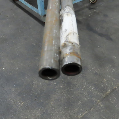 1" OD x 3/4" ID Carbon Steel Seamless Tubing 23 Total Feet Lot Of 2