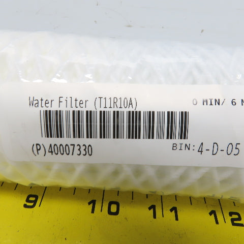 Parker T11R10A String Wound Filter Cartridge 5gpm 50 Micron 2-7/16" O.D Lot of 6