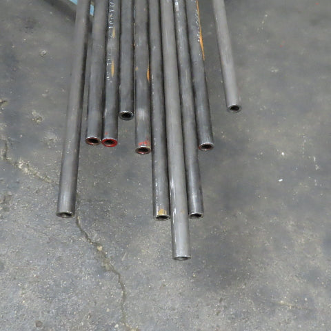 3/4" x 1/2" ID Carbon Steel Seamless Tubing 125" Lot Of 10