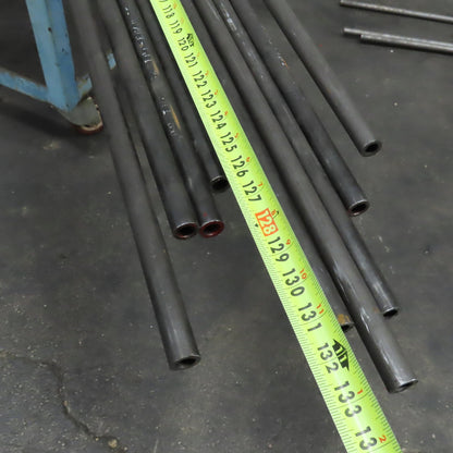 3/4" x 1/2" ID Carbon Steel Seamless Tubing 125" Lot Of 10
