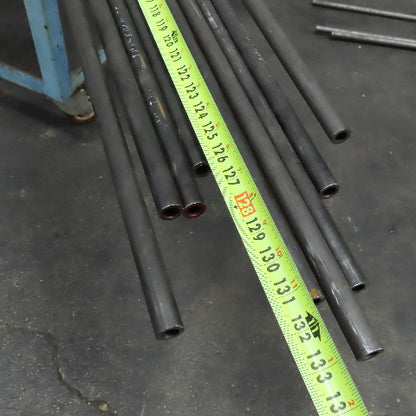 3/4" x 1/2" ID Carbon Steel Seamless Tubing 125" Lot Of 10