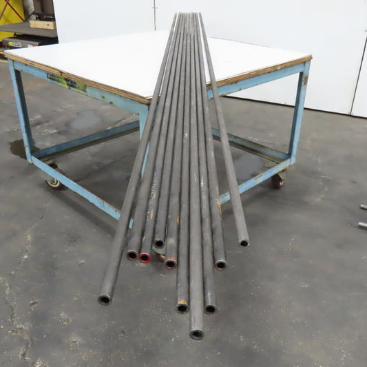 3/4" x 1/2" ID Carbon Steel Seamless Tubing 125" Lot Of 10