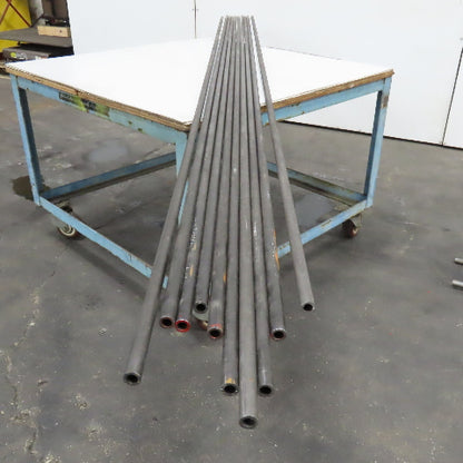 3/4" x 1/2" ID Carbon Steel Seamless Tubing 125" Lot Of 10