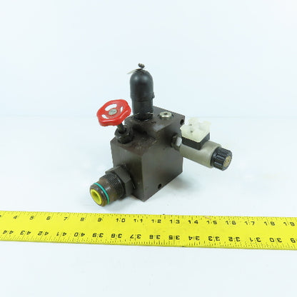 Rexroth ABZSS 10 E-3X/100E/S12G 24K4V R900709583 Accumulator Safety Block 24VDC