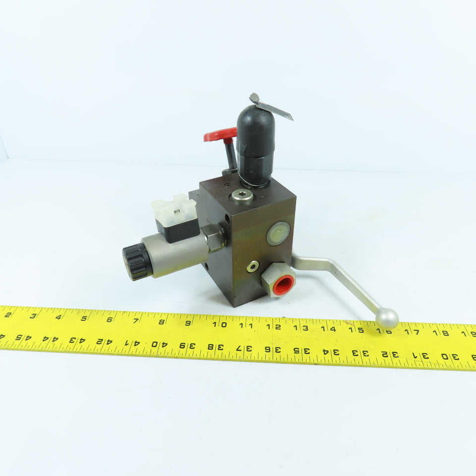 Rexroth ABZSS 10 E-3X/100E/S12G 24K4V R900709583 Accumulator Safety Block 24VDC