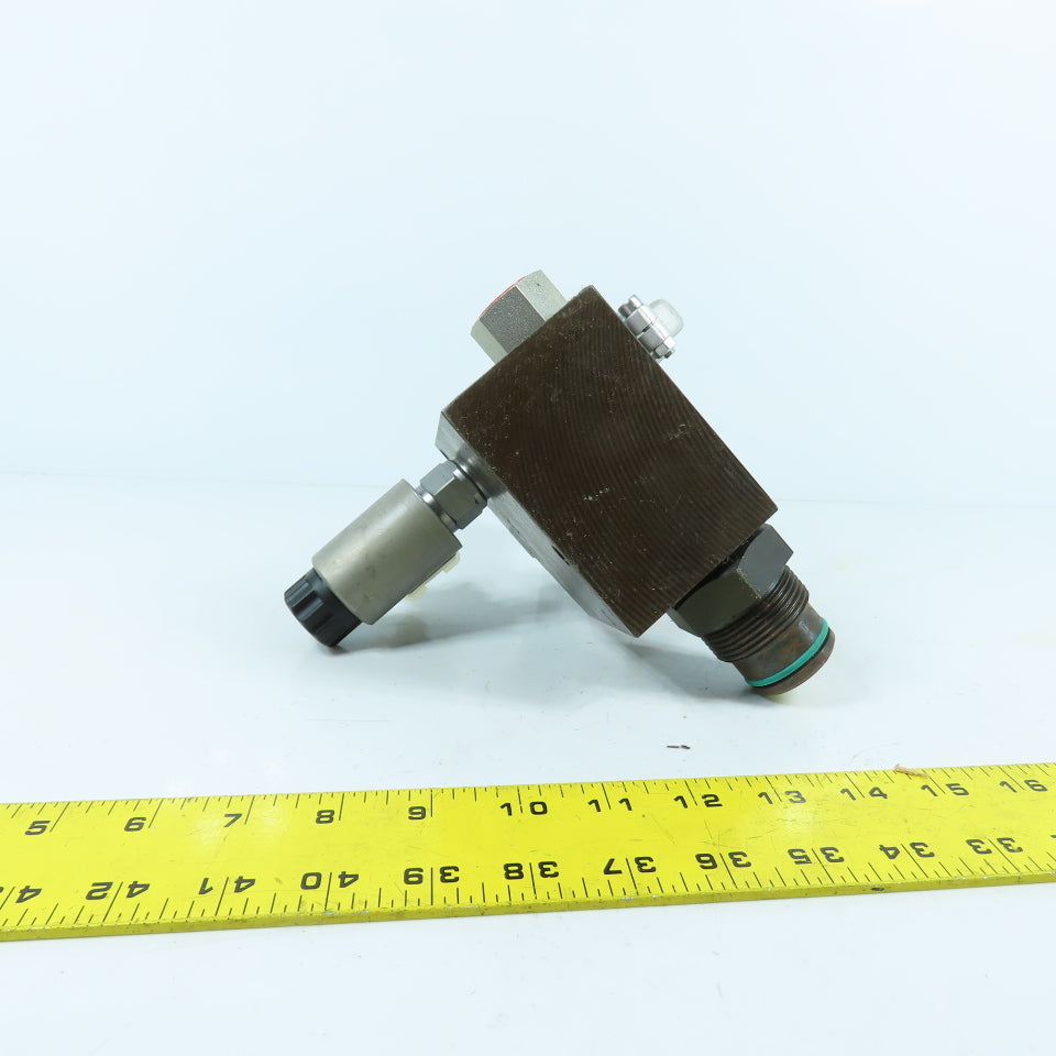 Rexroth ABZSS 10 E-3X/100E/S12G 24K4V R900709583 Accumulator Safety Block 24VDC