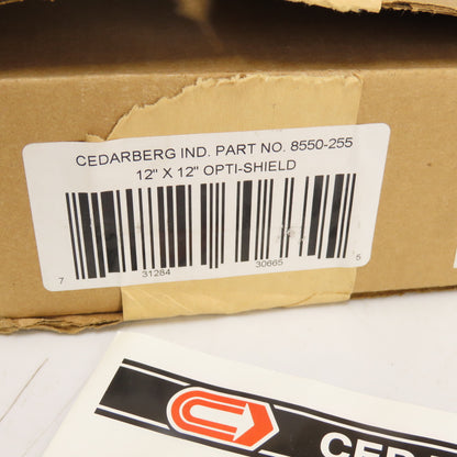Cedarberg 8550-255 12" x 12" Polycarbonate Opti-Shield NEW