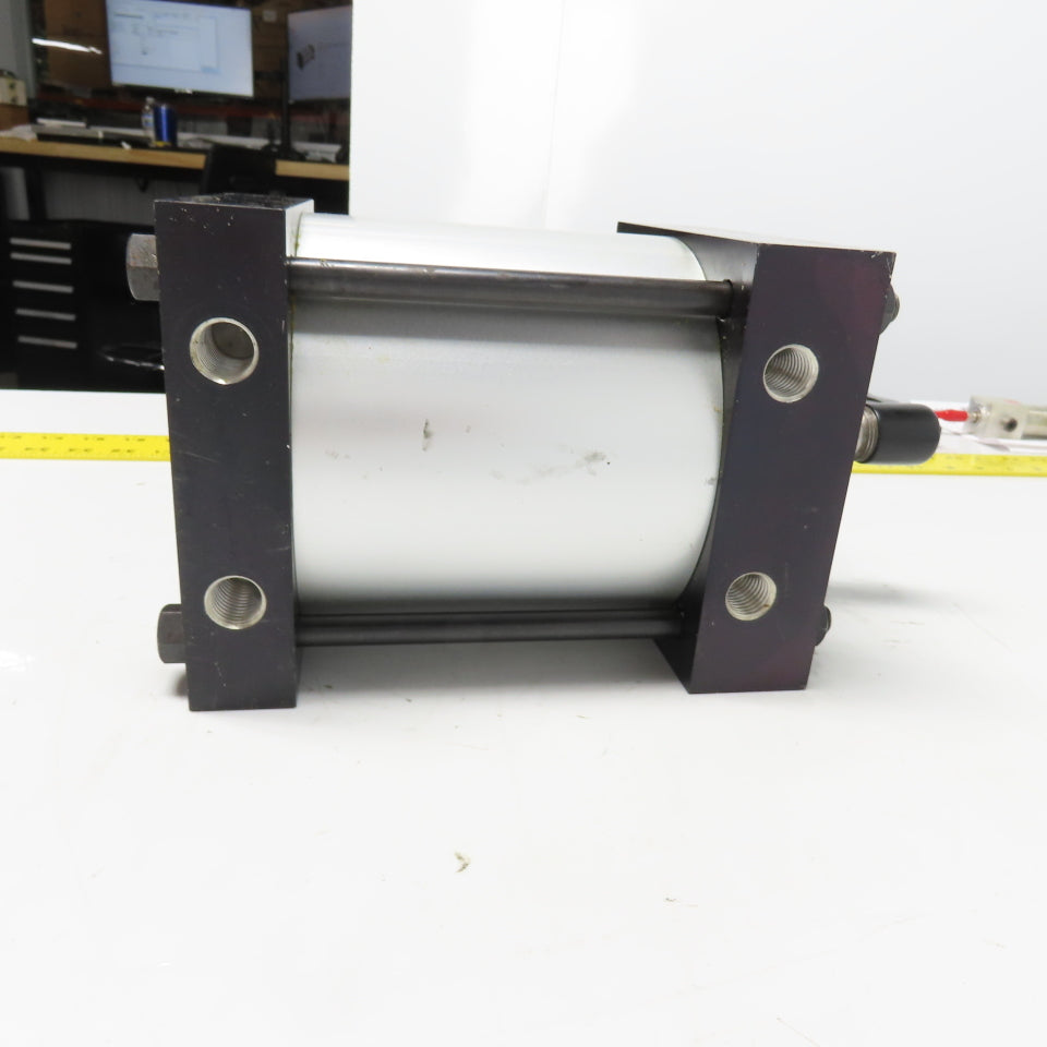 MSC 93117513 Double Acting Pneumatic Cylinder 250PSI Max 6" Bore 4" Stroke