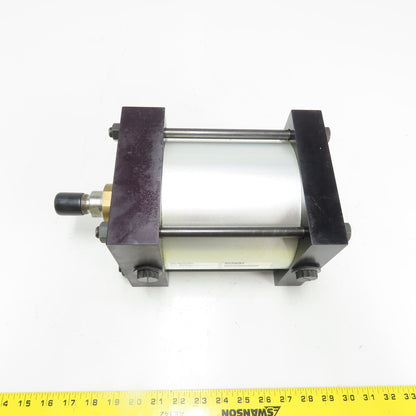 MSC 93117513 Double Acting Pneumatic Cylinder 250PSI Max 6" Bore 4" Stroke