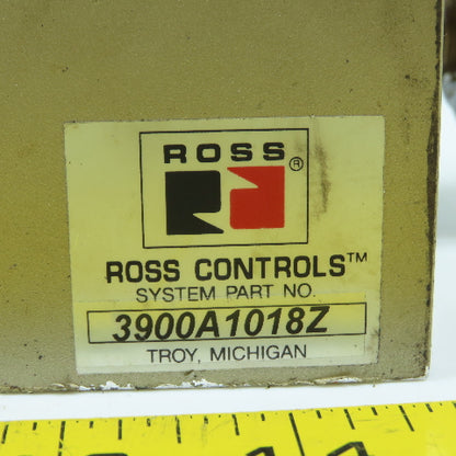 Ross 3900A1018Z Pneumatic Fill / Dump Valve W/ MD452KBSB42 Regulator & 913K77