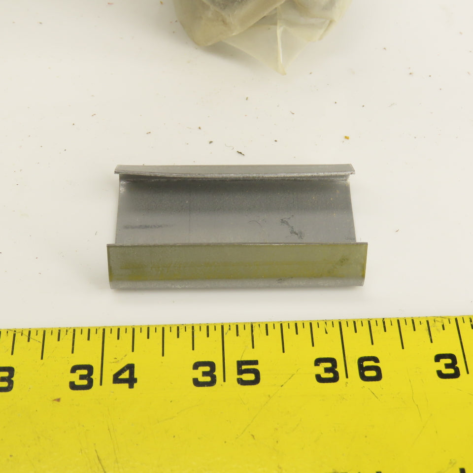 S-833 1-1/4" Semi-Open Metal Strapping Banding Seals Lot Of 220