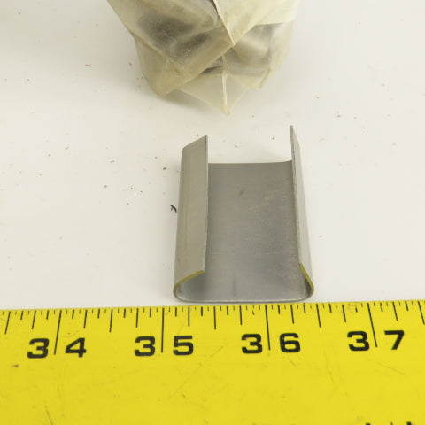 S-833 1-1/4" Semi-Open Metal Strapping Banding Seals Lot Of 220
