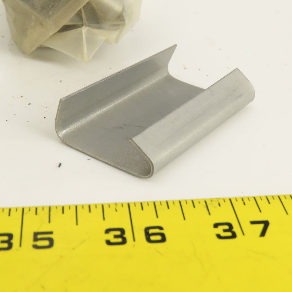 S-833 1-1/4" Semi-Open Metal Strapping Banding Seals Lot Of 220