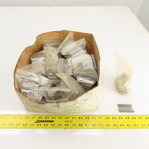 S-833 1-1/4" Semi-Open Metal Strapping Banding Seals Lot Of 220