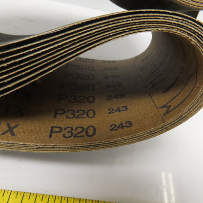 VSM 113032 4 x 36 Abrasive Belt 320 Grit S/C CK721X Lot of 9