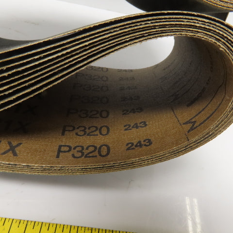 VSM 113032 4 x 36 Abrasive Belt 320 Grit S/C CK721X Lot of 9